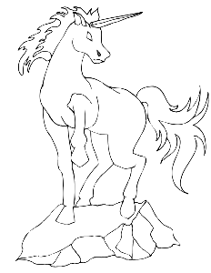 Dibujos para colorear de Unicornios | Colorear dibujos infantiles